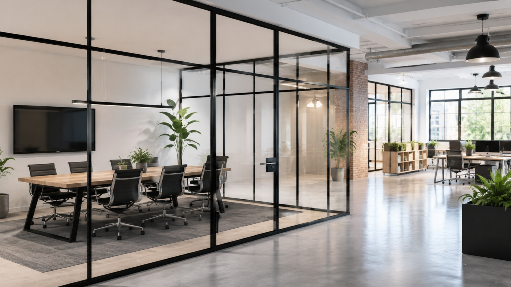 Trennelement Büro und öffentliche Gebäude